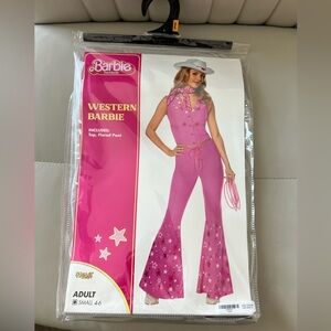 Pink Western Barbie costume